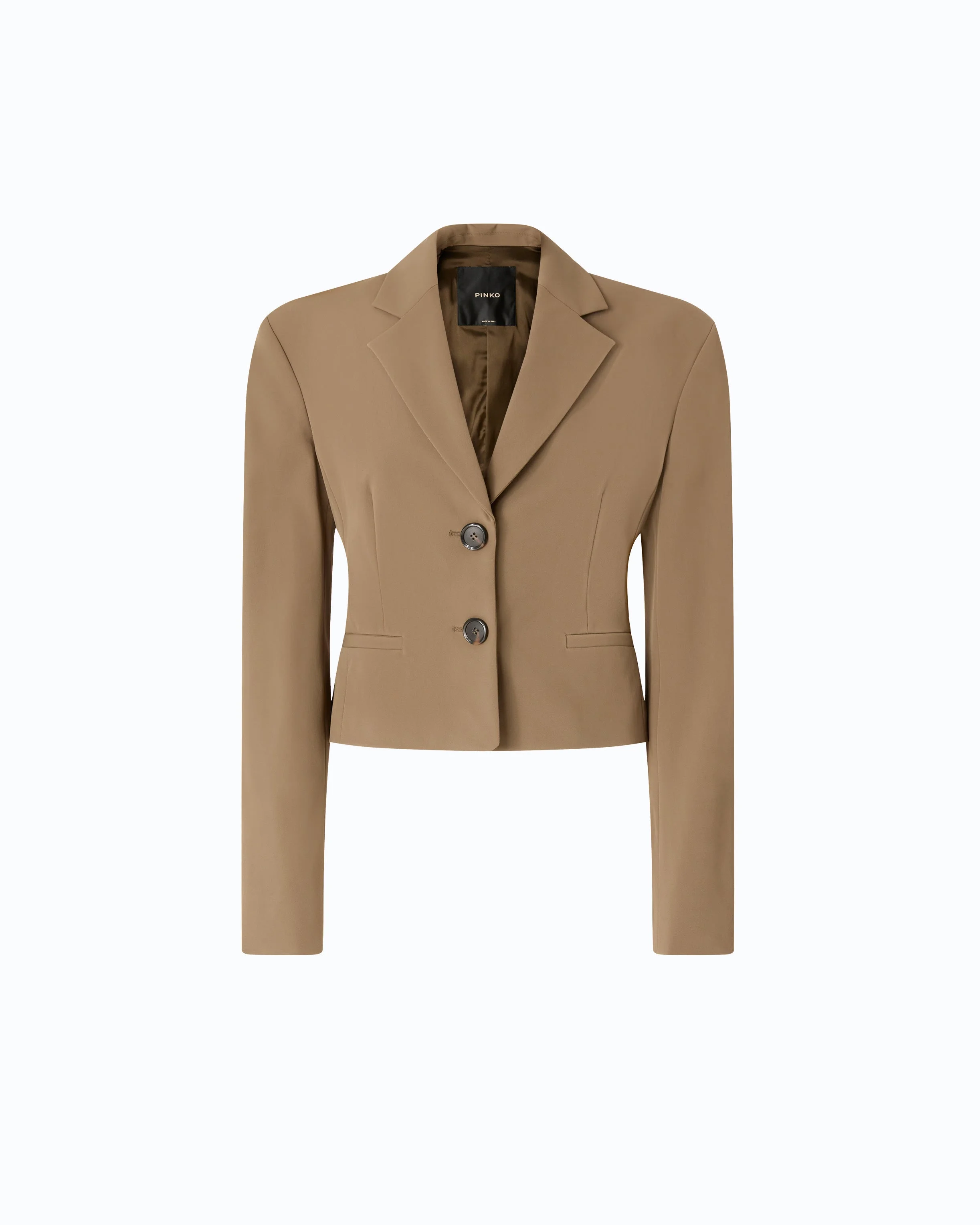 SLIM-FIT CROPPED BLAZER - 1