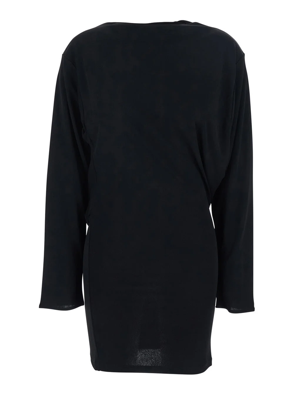 Jacquemus Women 'La Robe Mistral' Black Crewneck Dress With Open Rear In Viscose Blend Woman - 1