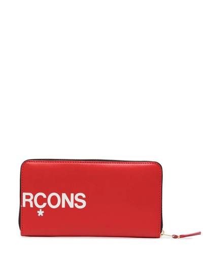 Comme Des Garçons Huge Logo long leather wallet outlook