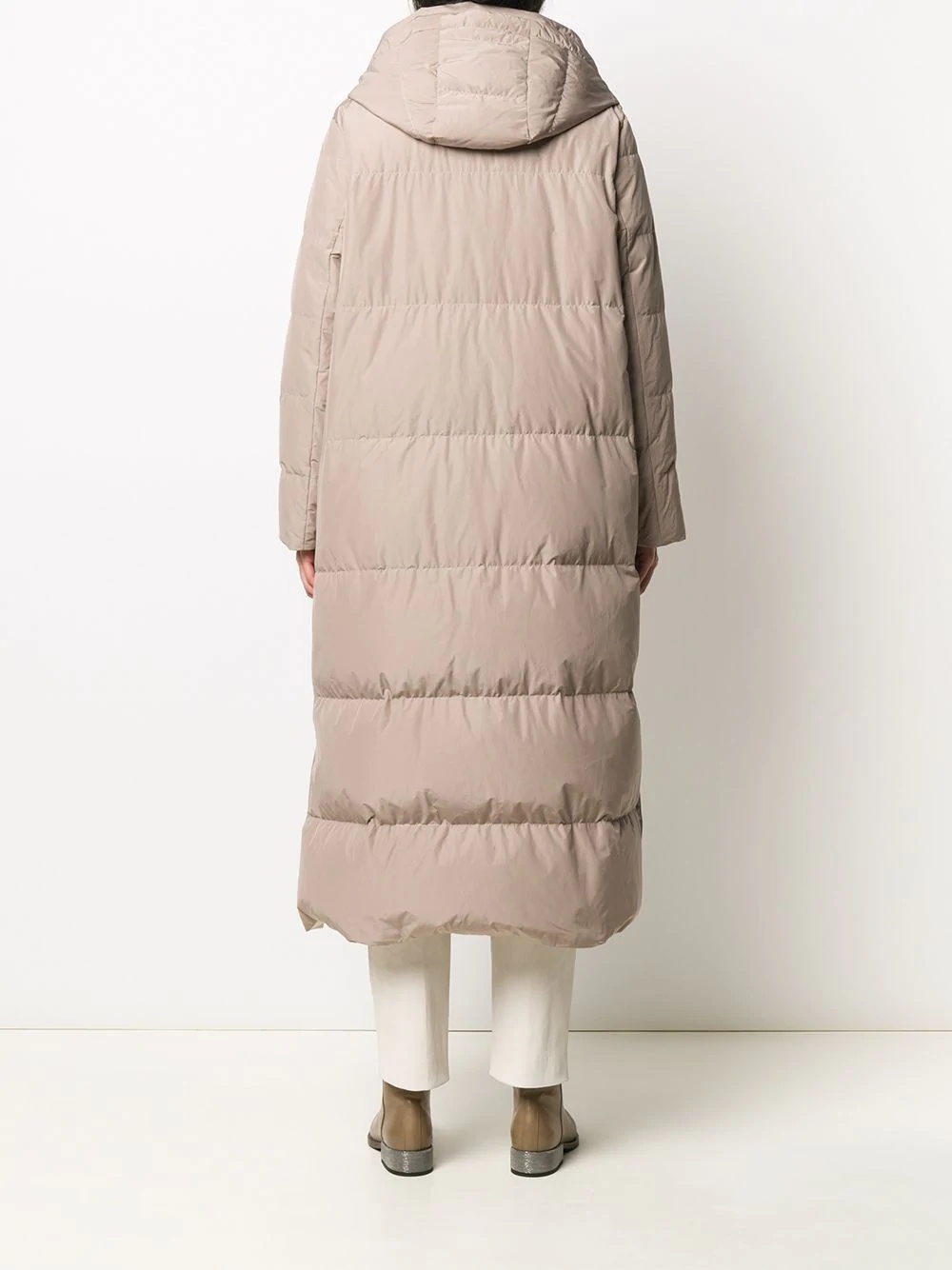 hodded padded coat - 4