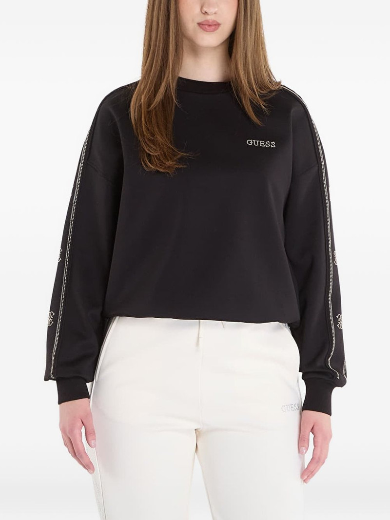 Octavia logo-embellishment sweater 1
