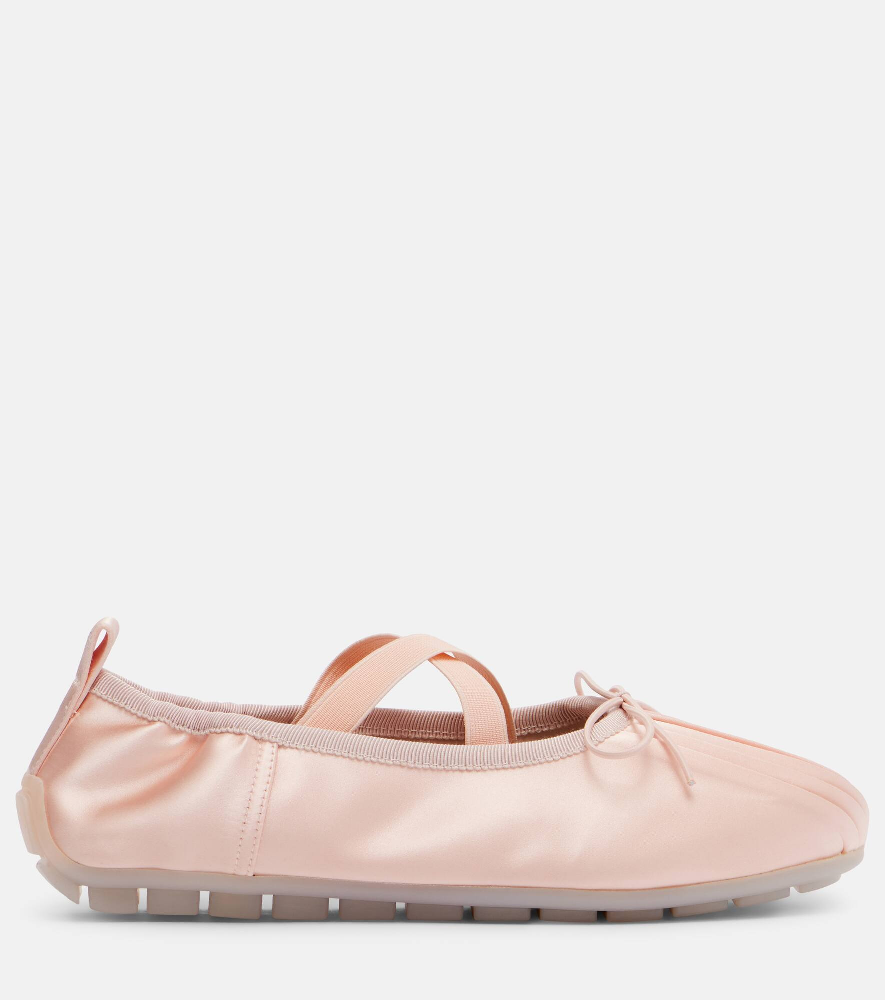 Ballerina Grip satin ballet flats - 4