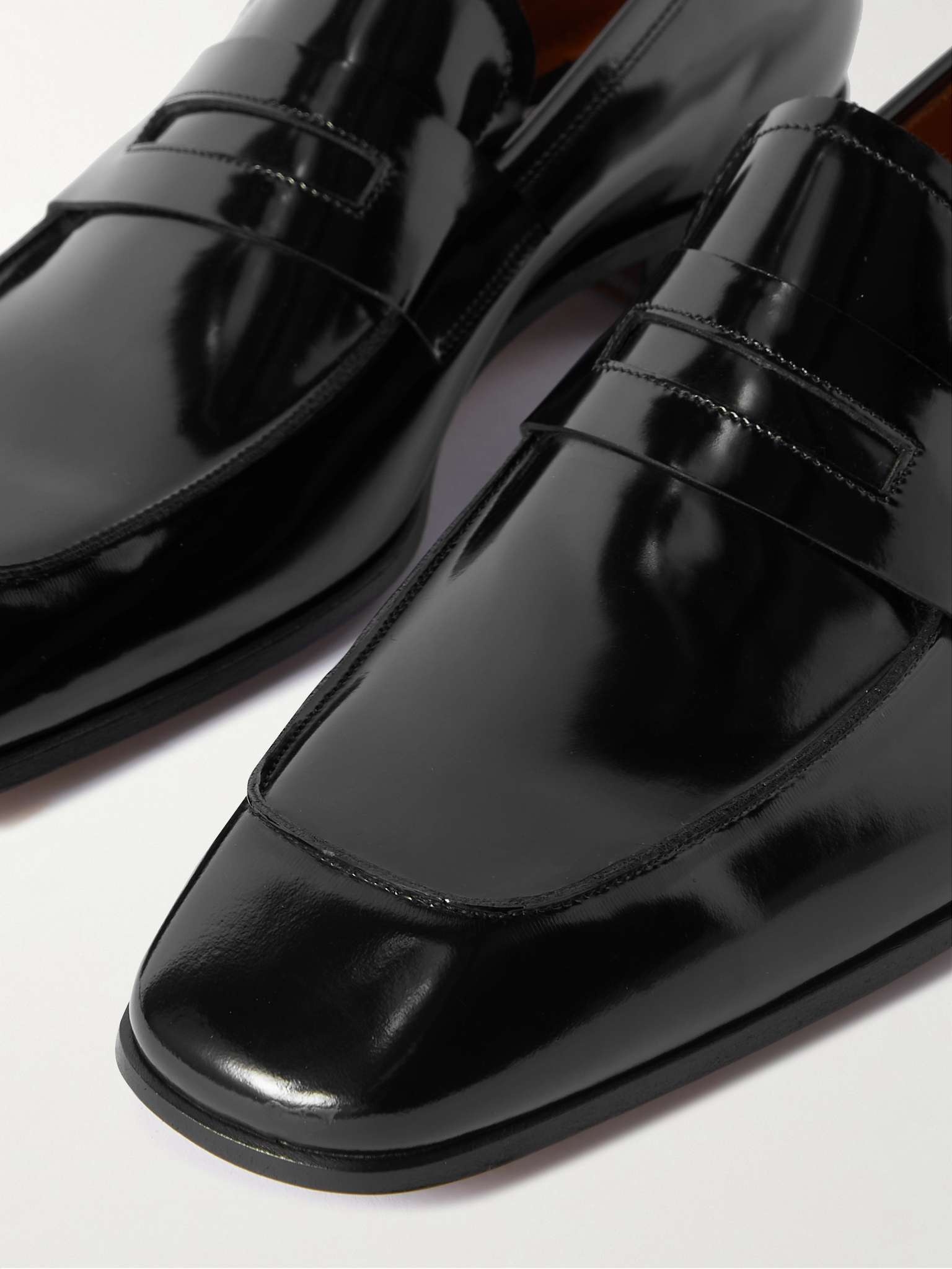Bailey Patent-Leather Penny Loafers - 6