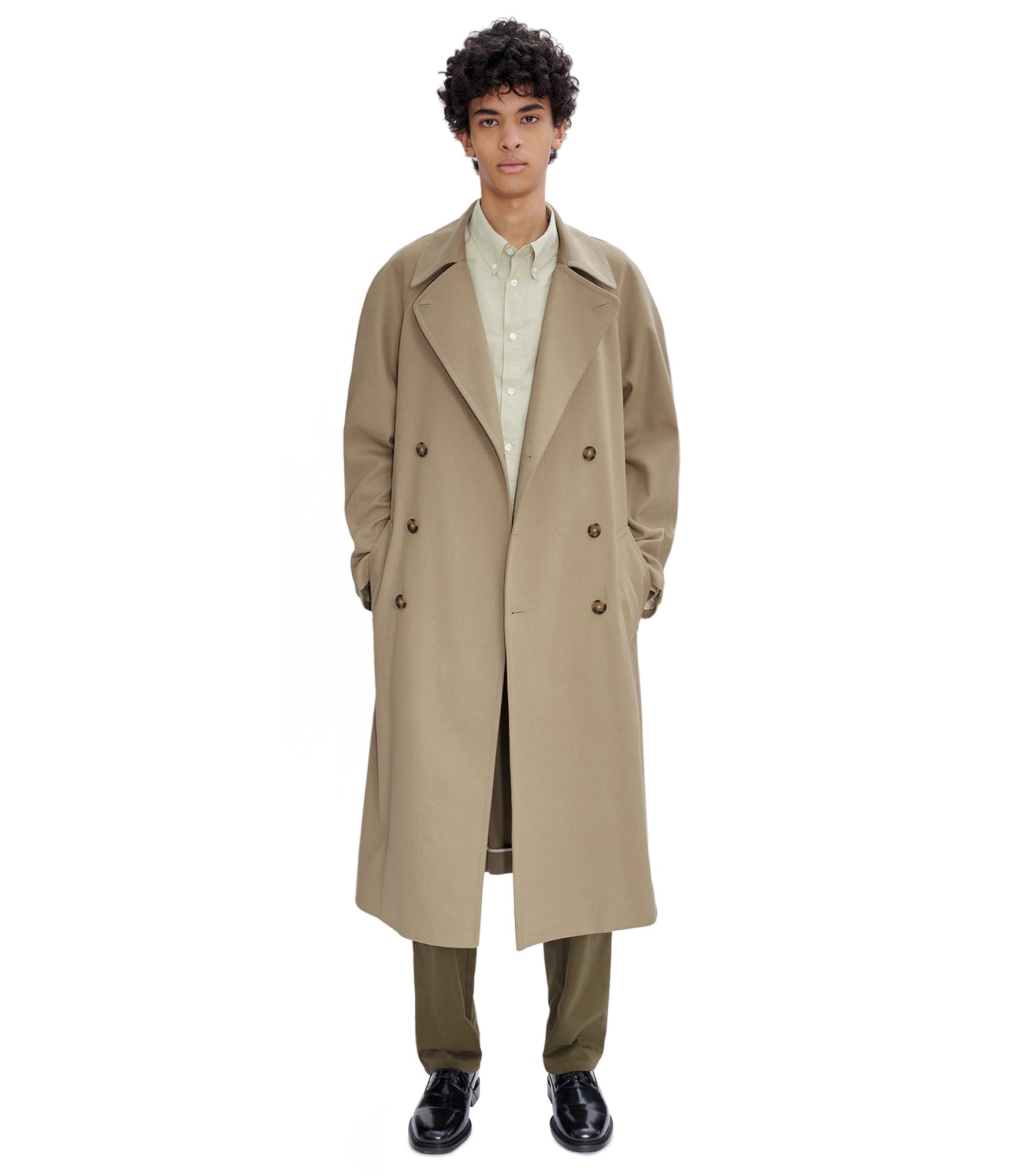 A.P.C. Lou trench coat | apc | REVERSIBLE