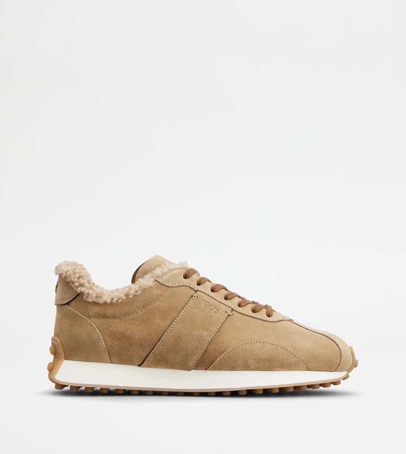 T VINTAGE SNEAKERS IN SUEDE - BEIGE 1