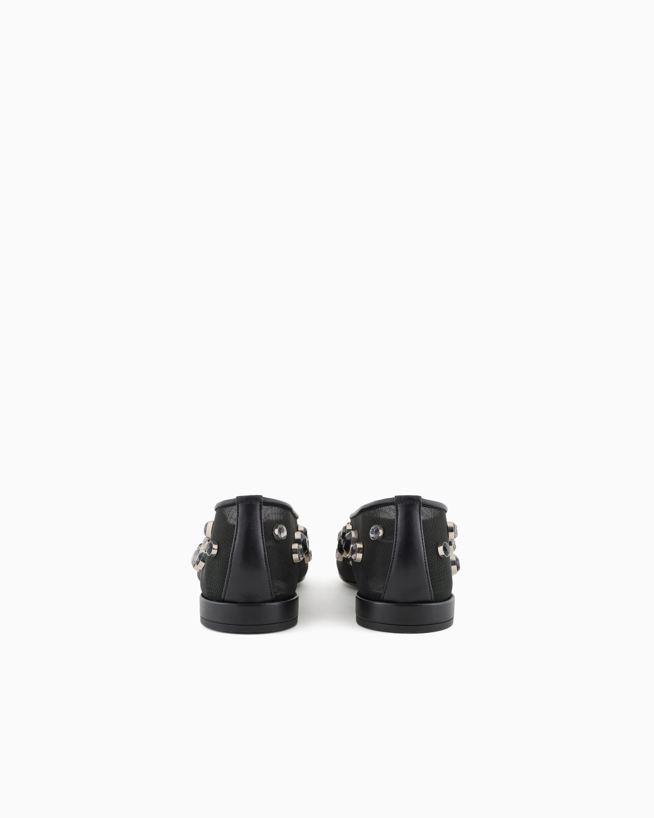 GIORGIO ARMANI X 10 CORSO COMO BALLERINAS IN MESH AND RHINESTONES BEZELS - 4