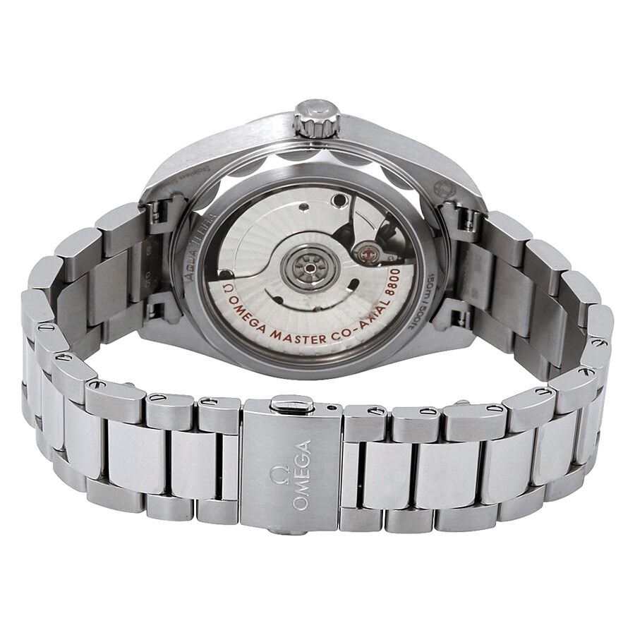 Pre-owned Omega Seamaster Aqua Terra Co-Axial Master Chronomter Automatic Blue Dial Ladies Watch 220 - 3