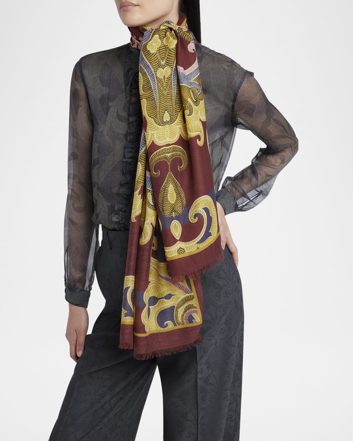 Boheme Scarf Woman - 3