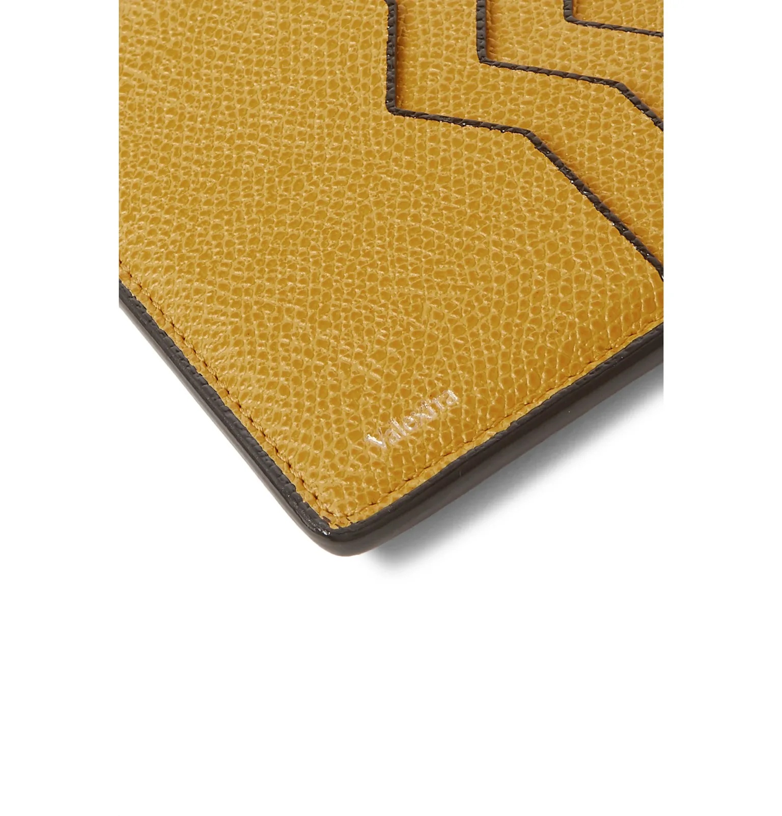 Pebble-Grain Leather Cardholder - 4