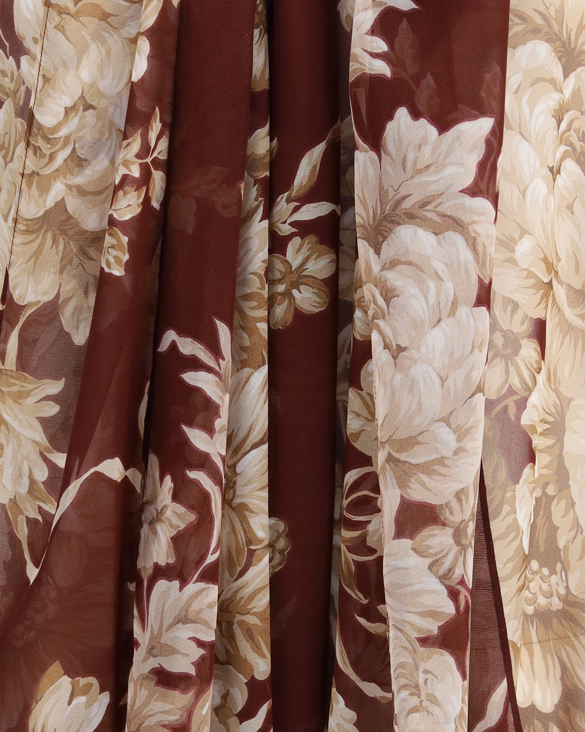 Silk chiffon floral Shirt - 3