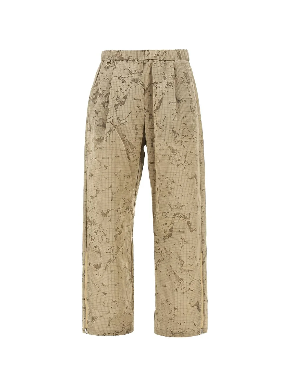 patterned trousers - 1