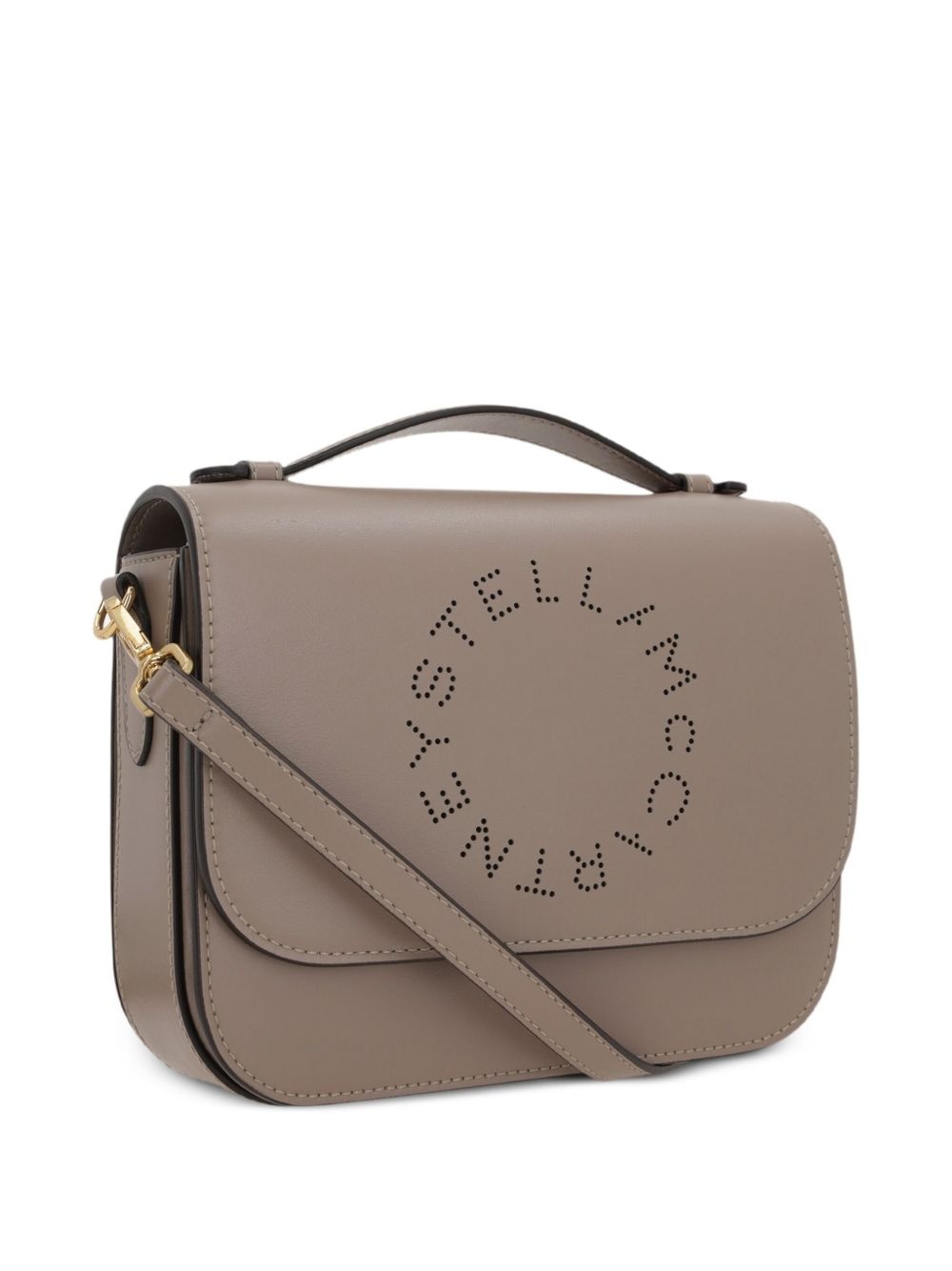 perforated-logo shoulder bag - 3