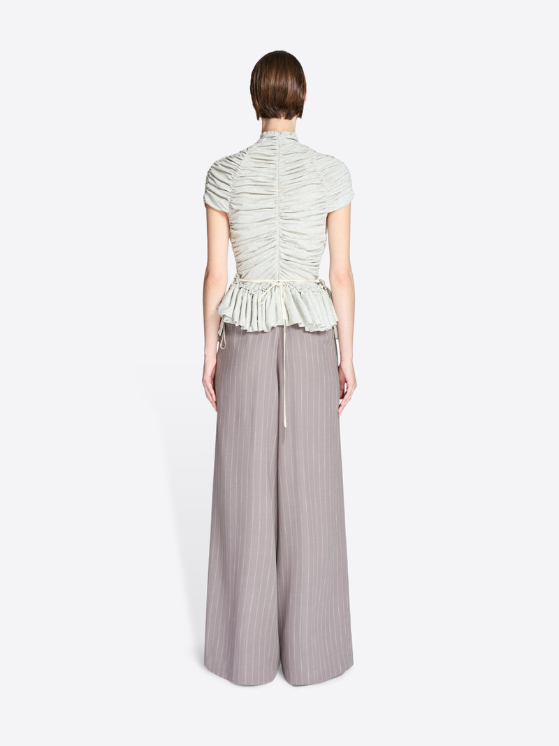 RUFFLED HIGH NECK TOP 4