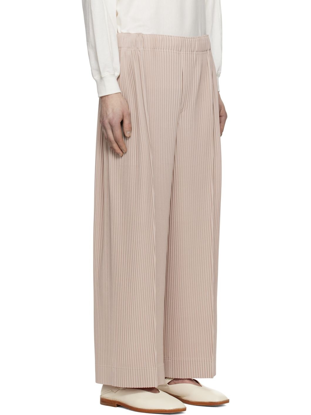 Beige Monthly Color February Trousers - 2