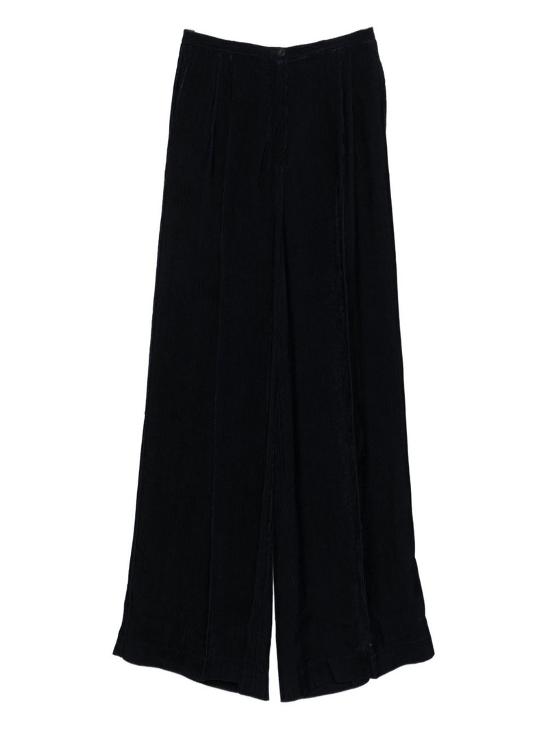 pleated wide-leg trousers 1