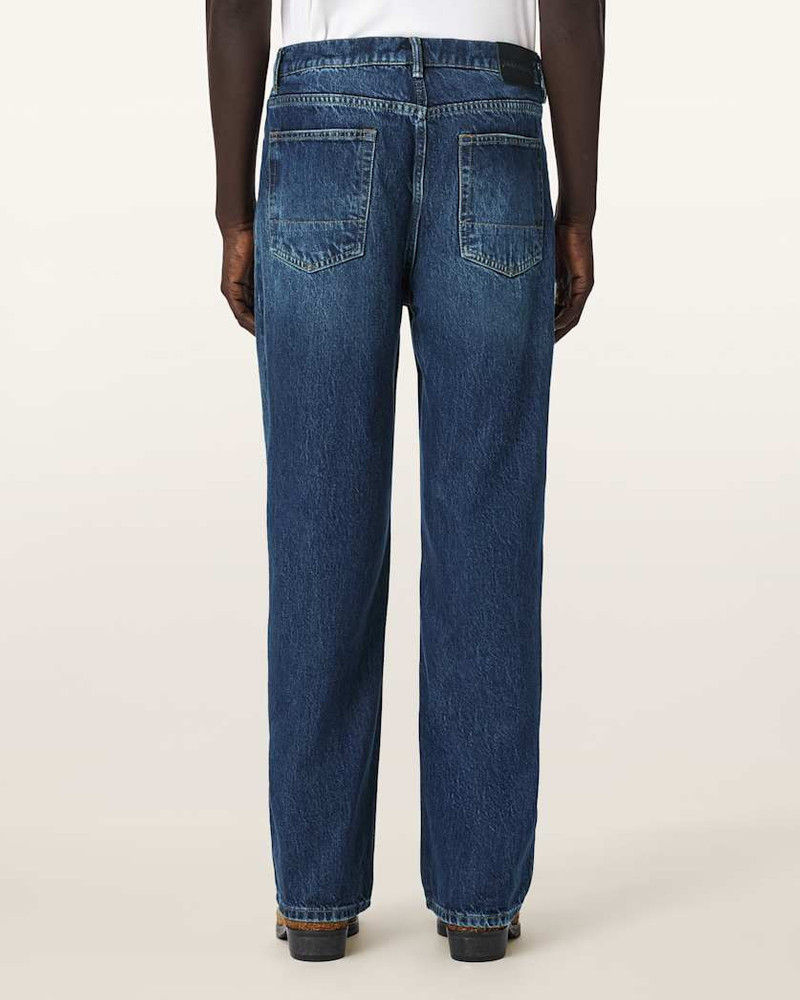 LENNY LOOSE FIT WIDE LEG DENIM JEANS 6