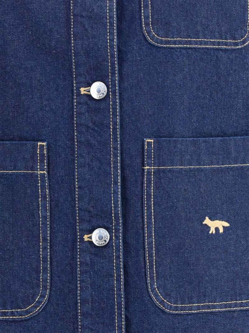 Maison Kitsuné denim shirt jacket outlook