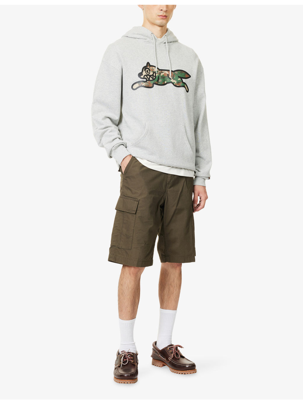 Woodland Running Dog Cotton-Jersey Hoody - 2