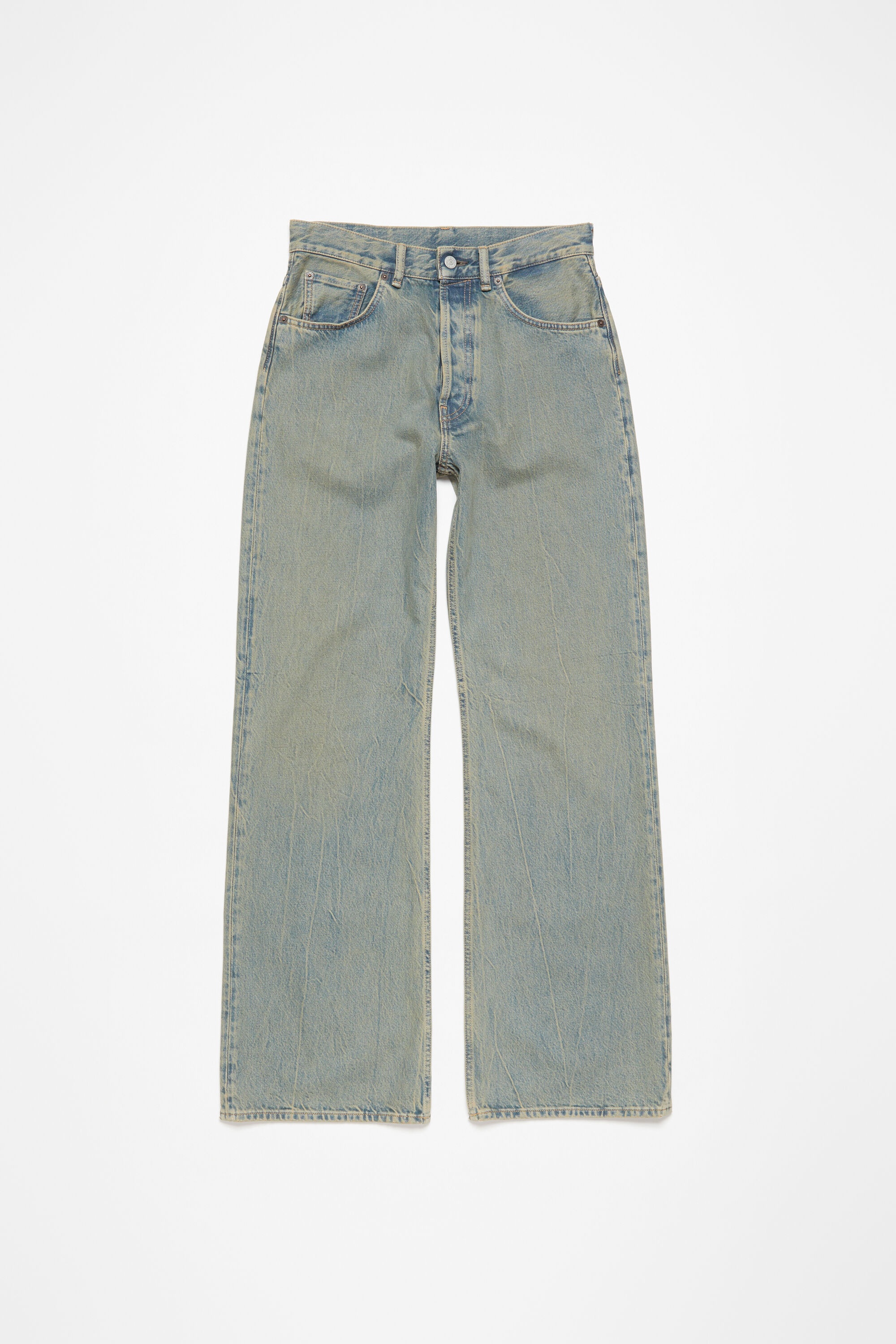 Loose fit jeans - 2021M - Blue/beige - 7