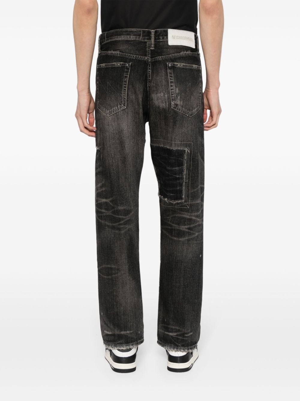 Savage ripped-detail jeans - 4