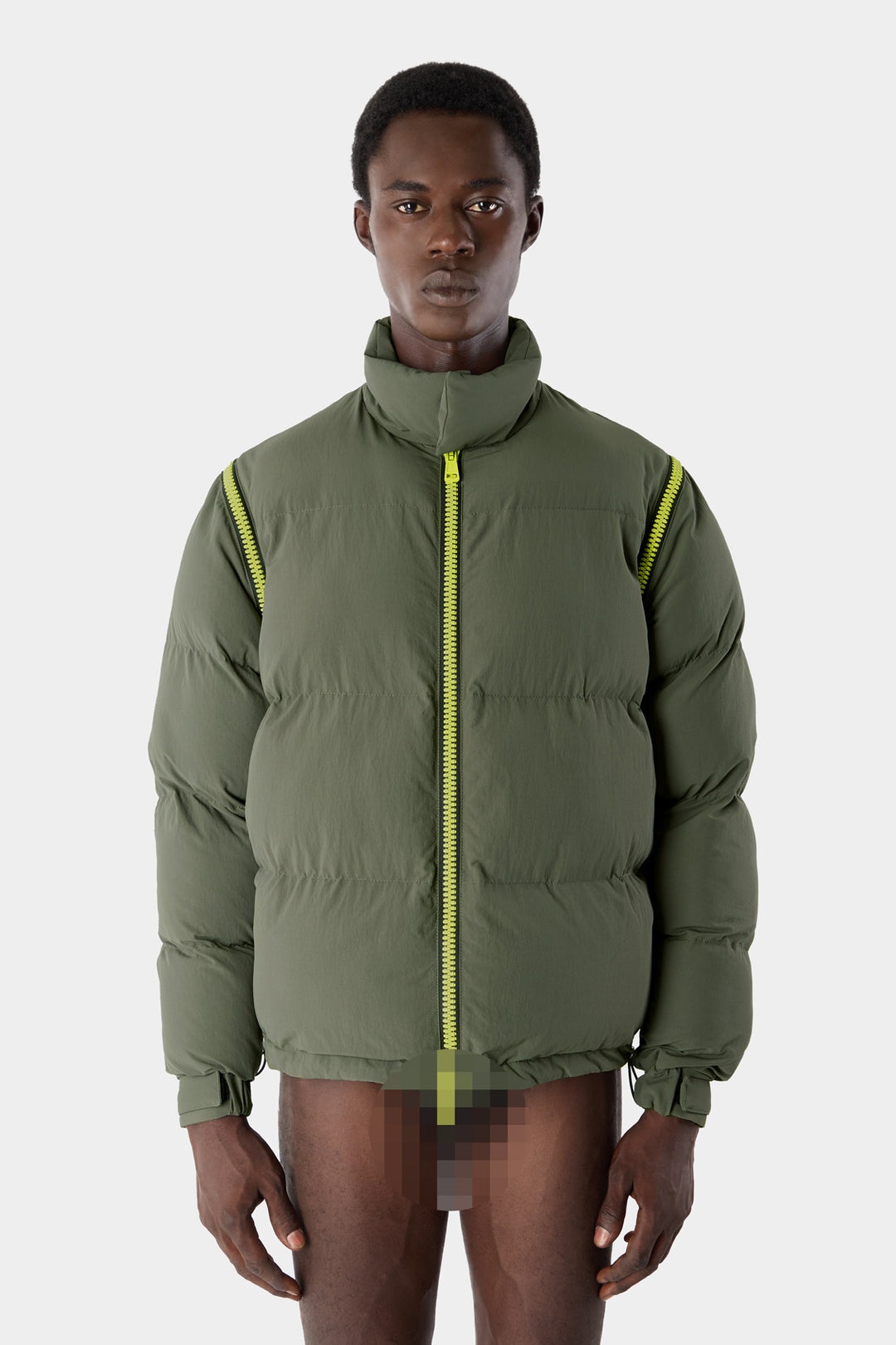 DOWN JACKET / military green - 3