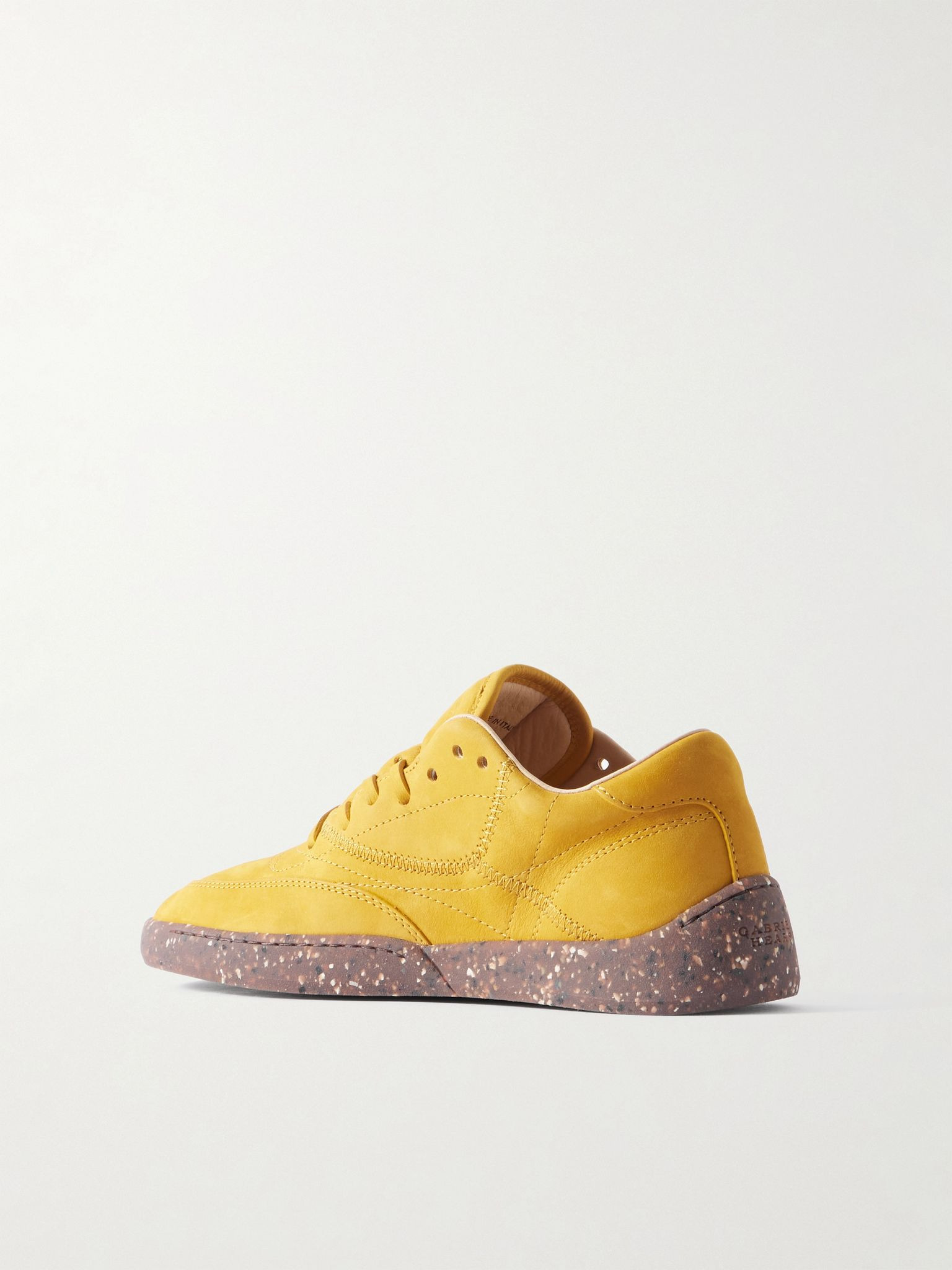 Ohio suede sneakers Yellow - 3