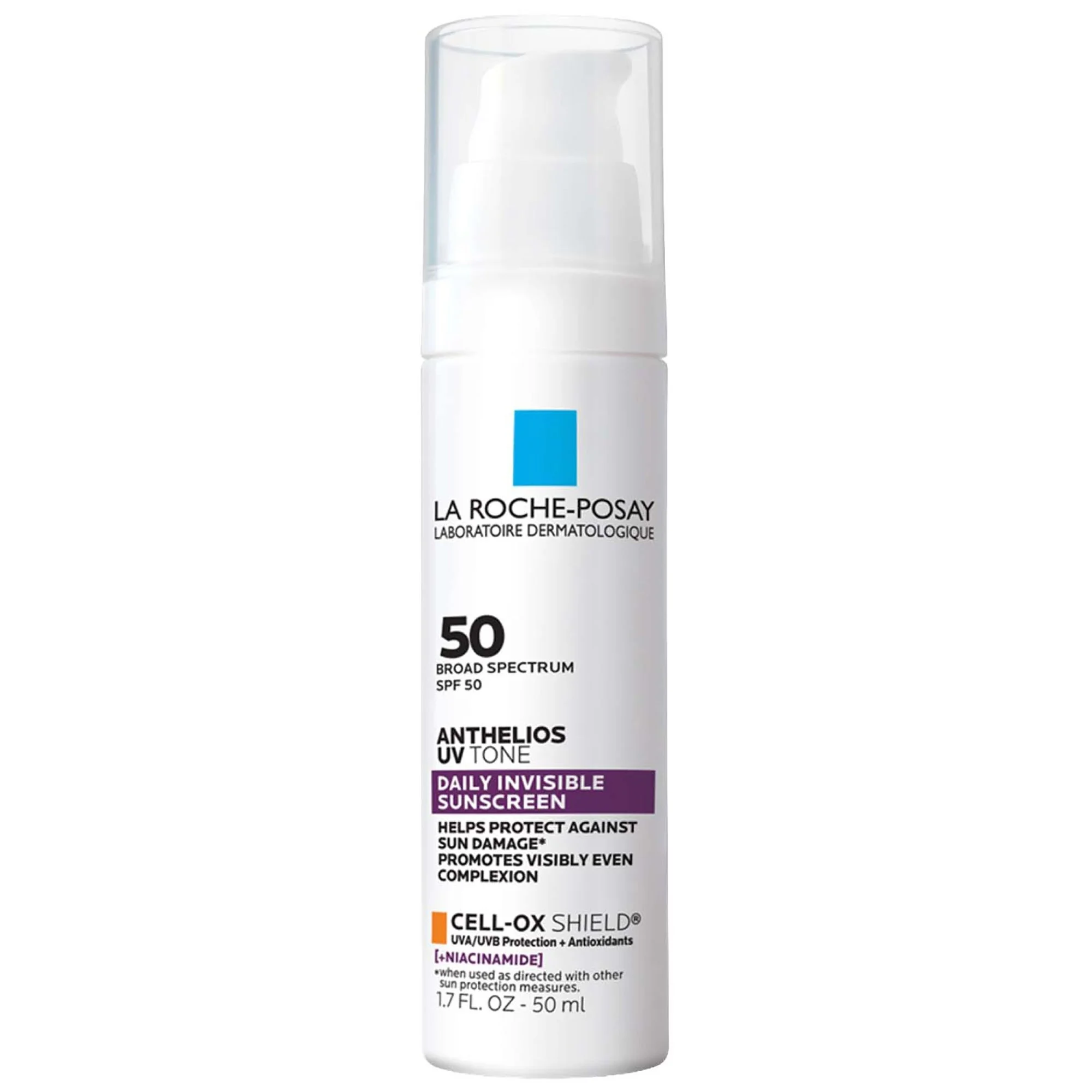 La Roche-Posay Anthelios UV Tone Daily Invisible Sunscreen SPF 50 50ml - 1