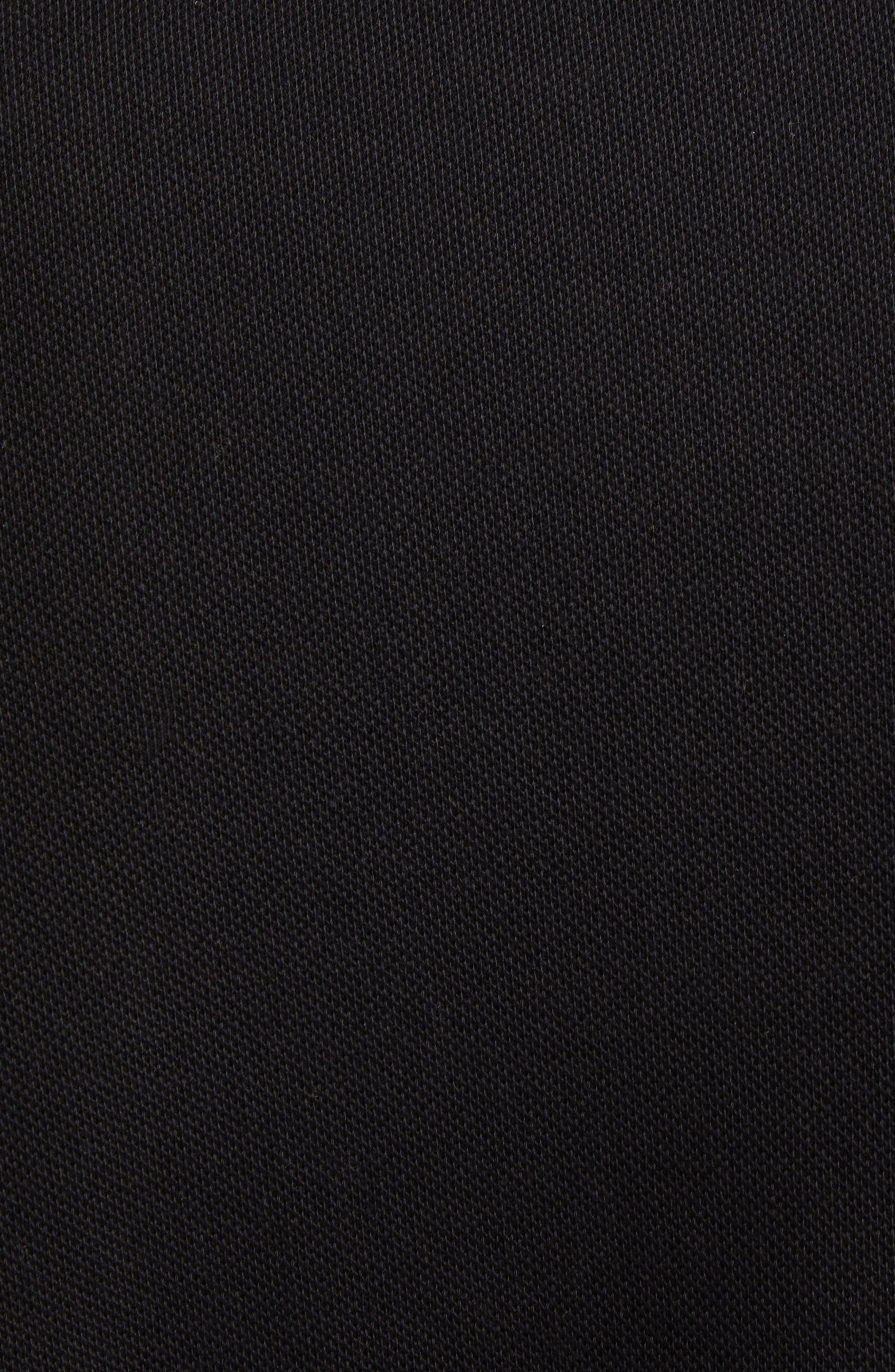 Moncler Tipped Cotton Piqué Polo in Black at Nordstrom - 6