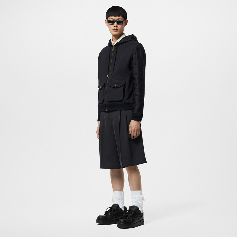 Louis Vuitton Hybrid Zipped Signature Hoodie outlook