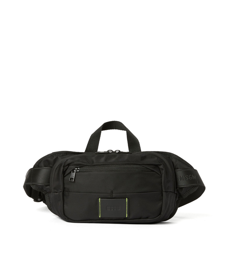 MSGM signature nylon waist bag 1