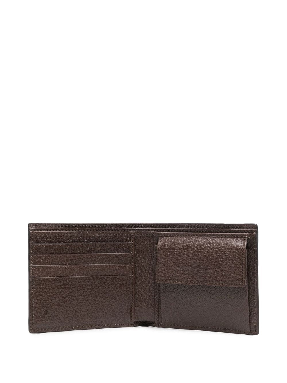 Web-stripe leather-trim wallet - 3