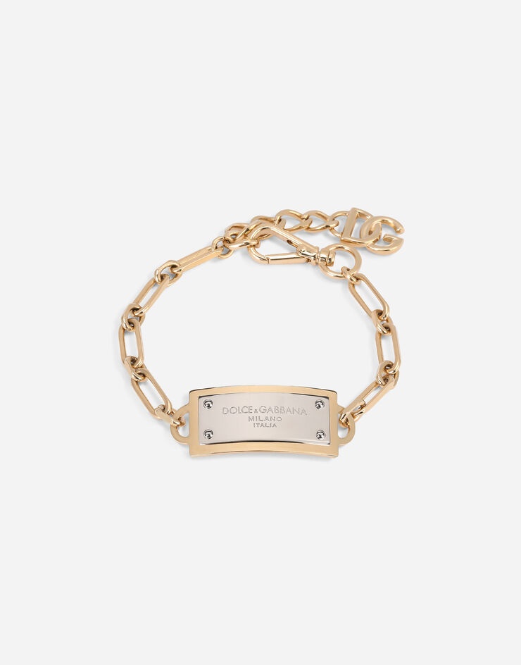 Branded plate bracelet - 1