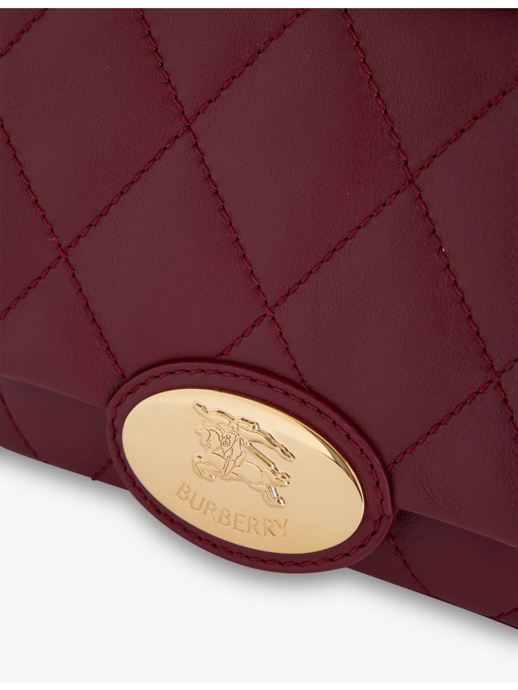 Small Strand Quilted Leather Shoulder Bag - 3