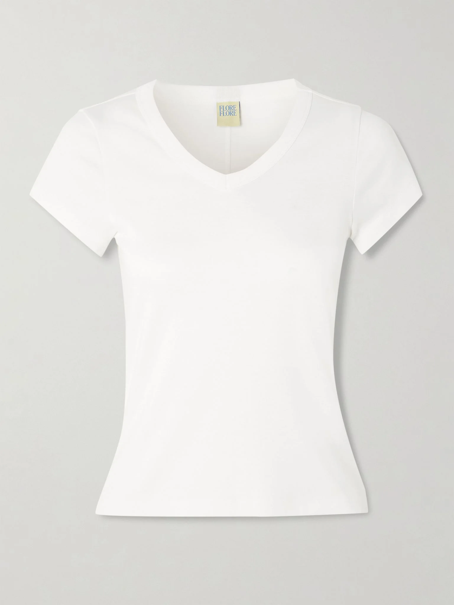 Jill Baby organic cotton-jersey T-shirt White - 1