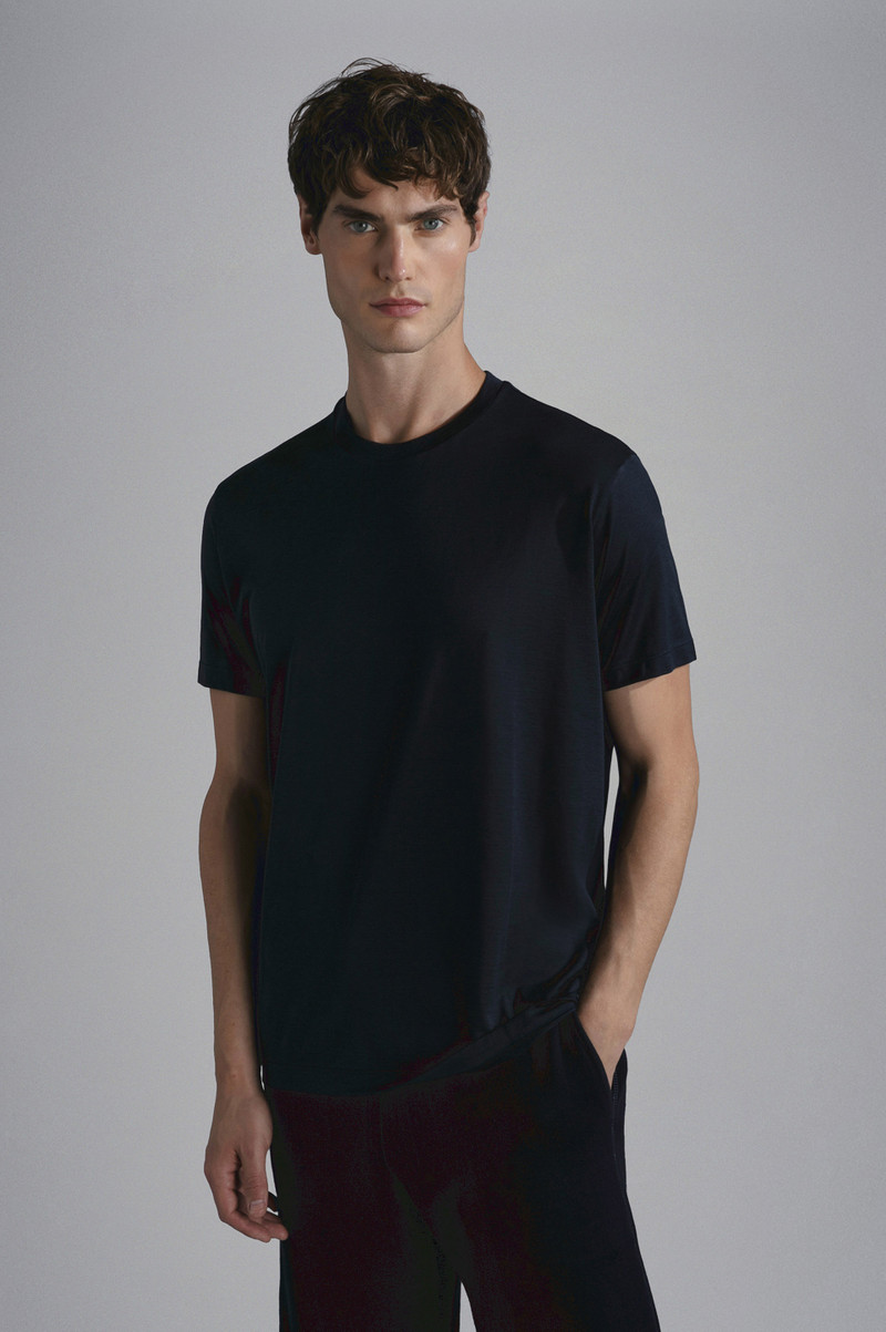 COTTON 및 실크 T-SHIRT 6