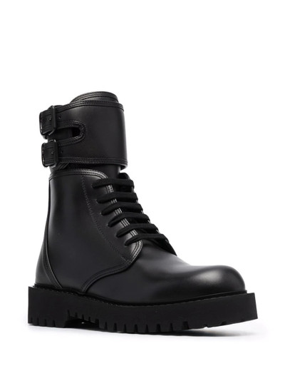 Valentino Campsite combat boots outlook