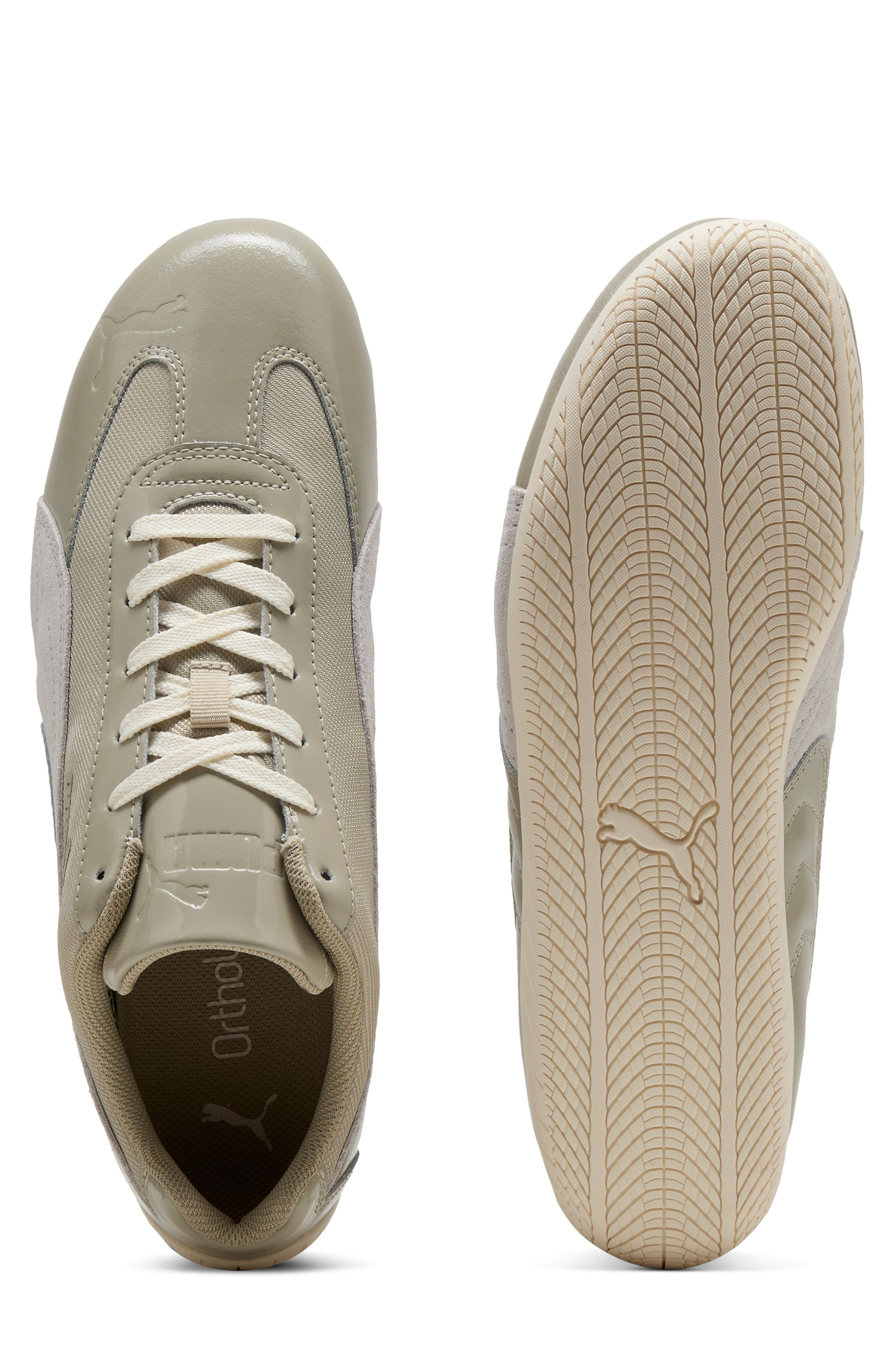 PUMA Speedcat Patent Sneaker in Pebble Gray/Feather Gray at Nordstrom - 5