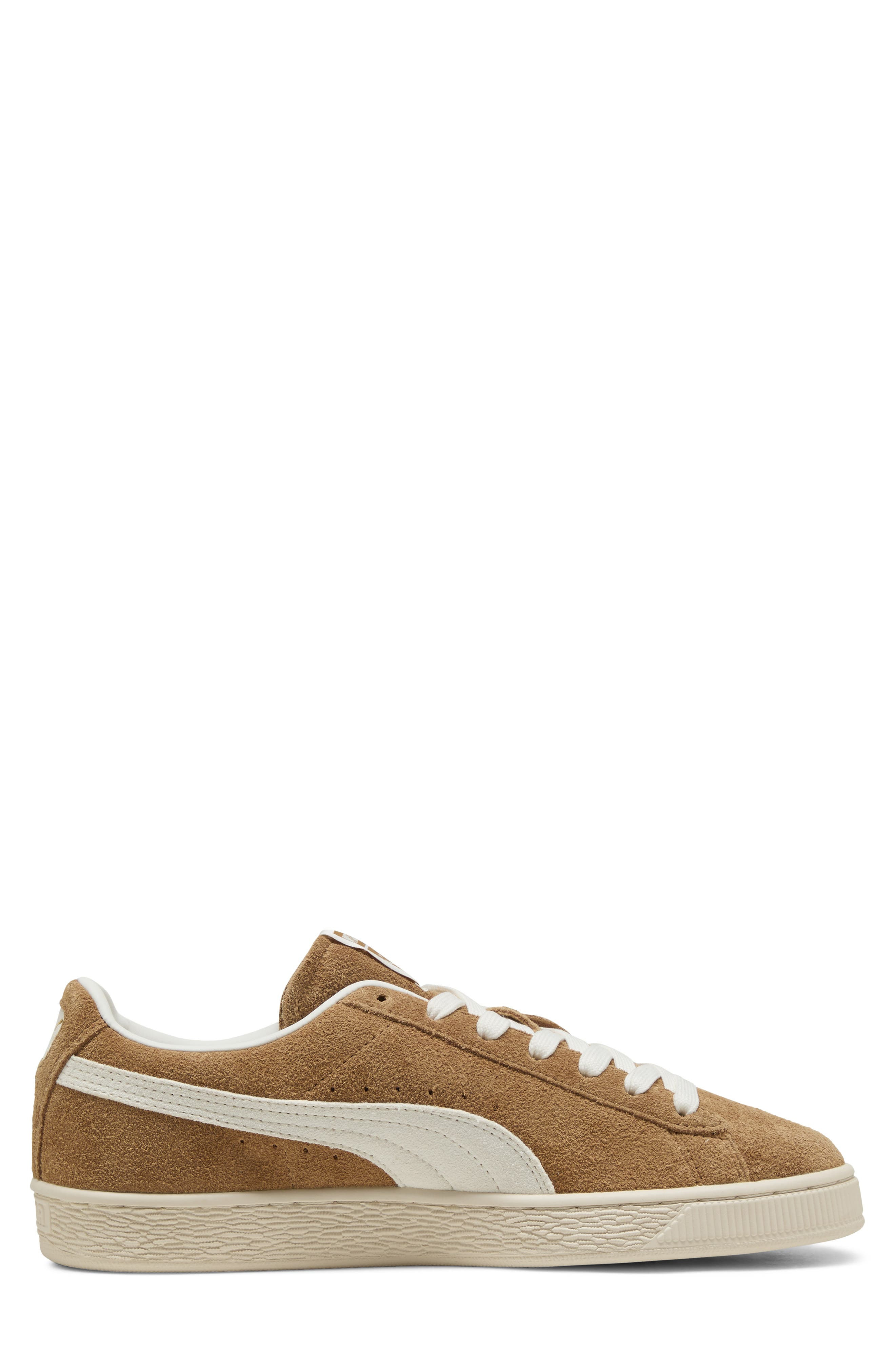 PUMA Charles F. Stead Suede Sneaker in Honey Butter/Puma White at Nordstrom - 3
