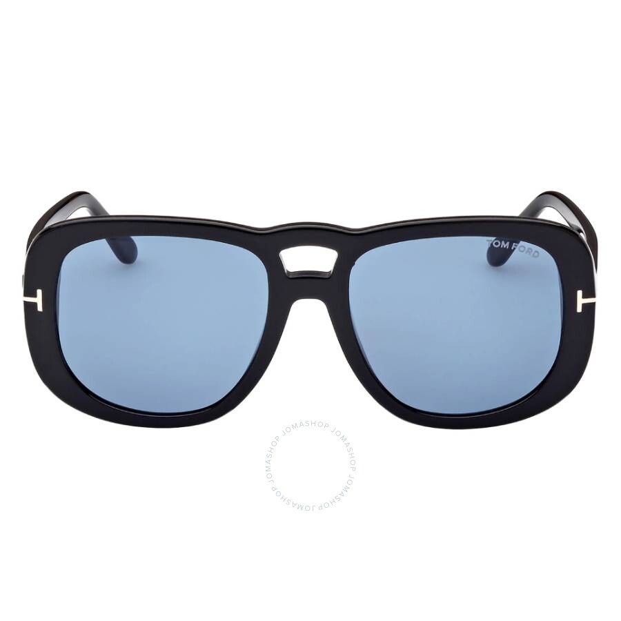 Tom Ford Billie Blue Pilot Ladies Sunglasses FT1012 01V 56 - 1