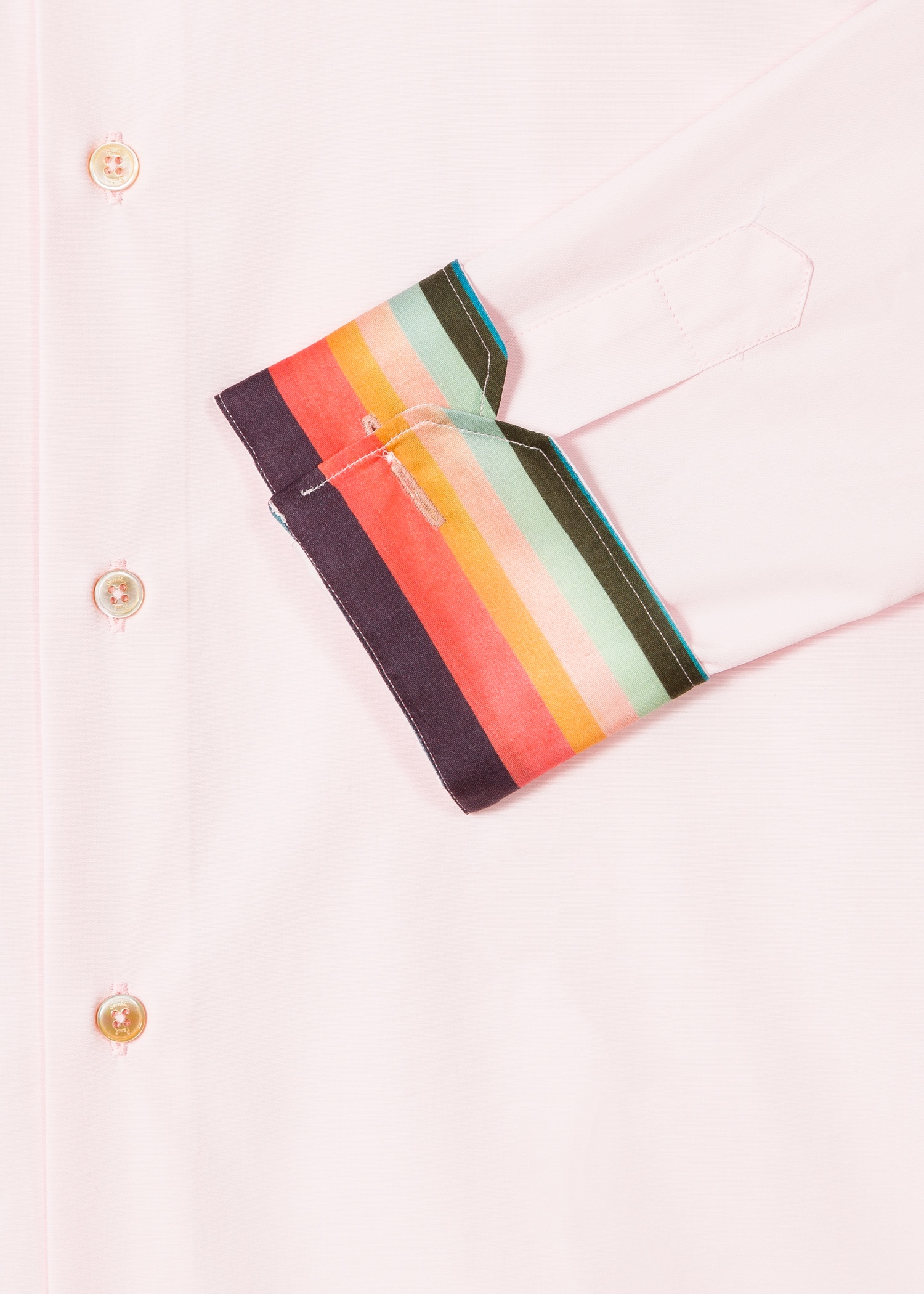 Tailored-Fit  'Artist Stripe' Cuff Shirt - 3