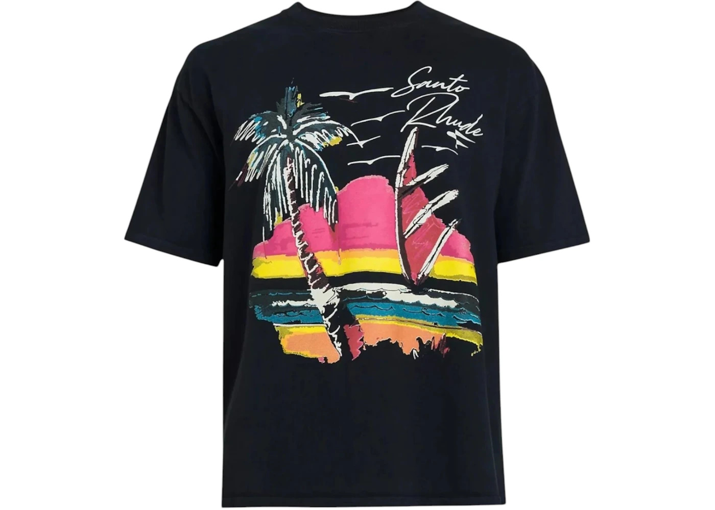 Rhude Saint-Rhude Tee Black - 3