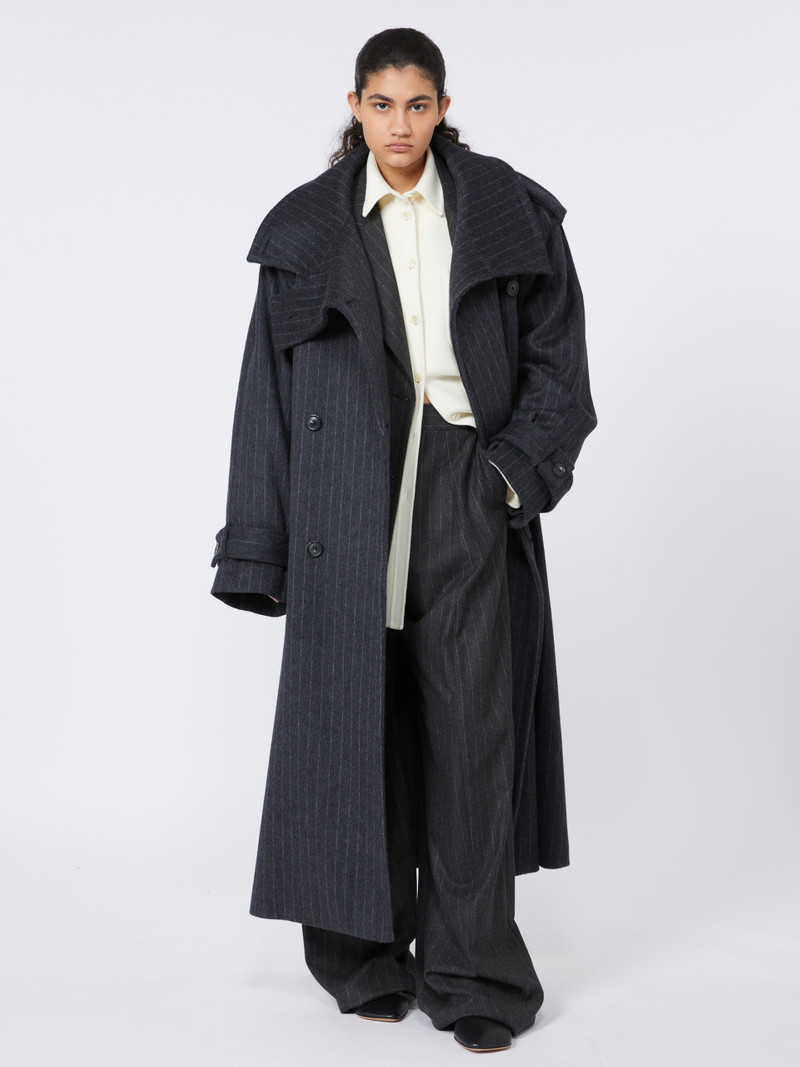 Sportmax BELGIO1234 Wide, wool and viscose trousers - RUNWAY outlook