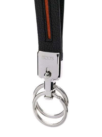 Tod's leather keyring outlook