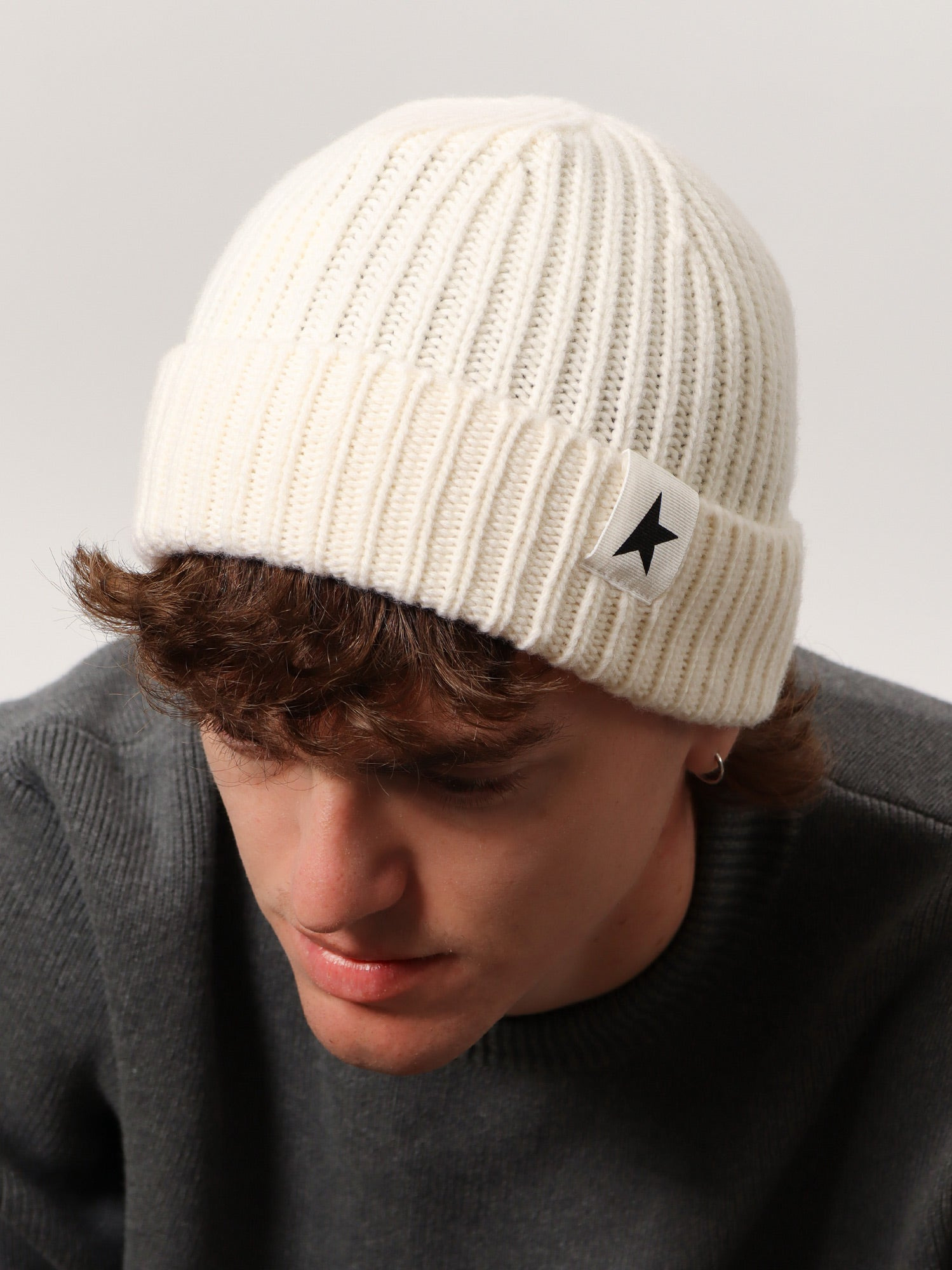Golden Goose Deluxe Brand Wool Beanie Hat - 2
