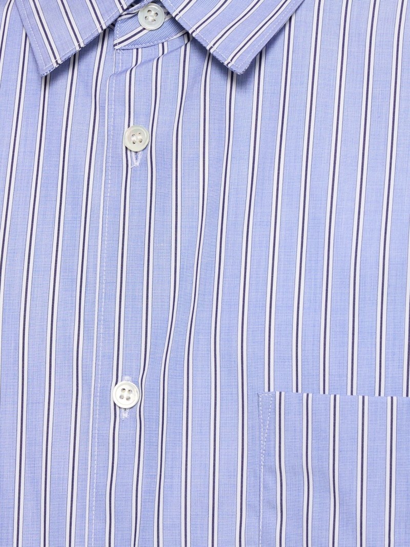 Forever striped poplin shirt - 4