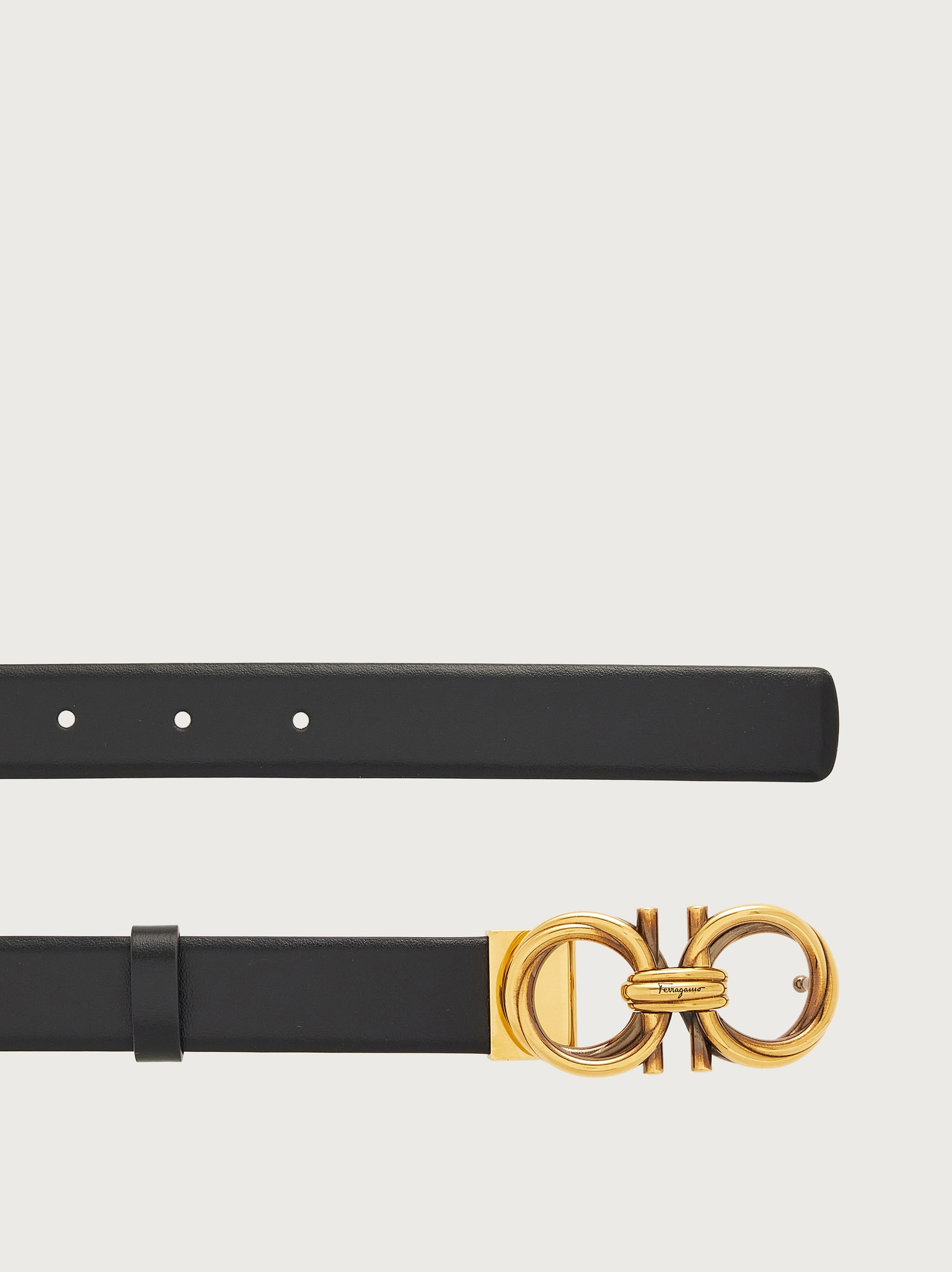 Adjustable Gancini belt - 2