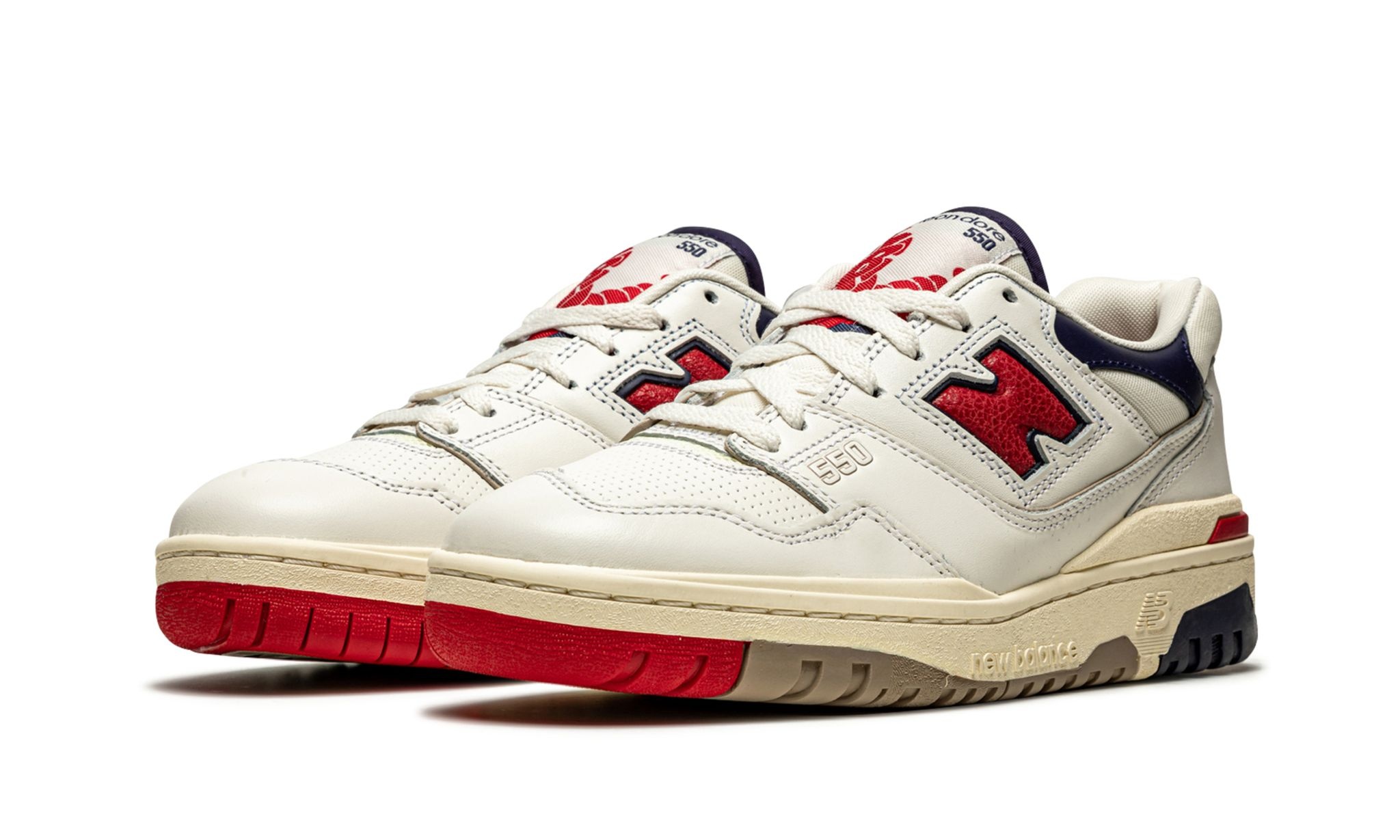 550 "Aime Leon Dore - White Navy Red" - 2