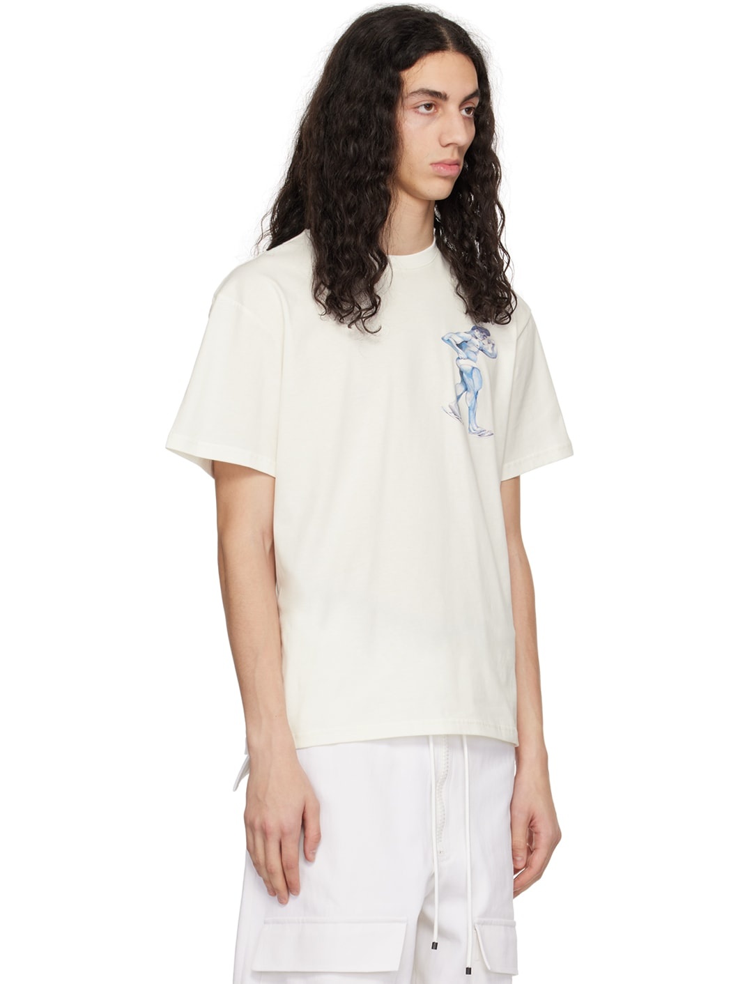 Off-White Placed Print T-Shirt - 2