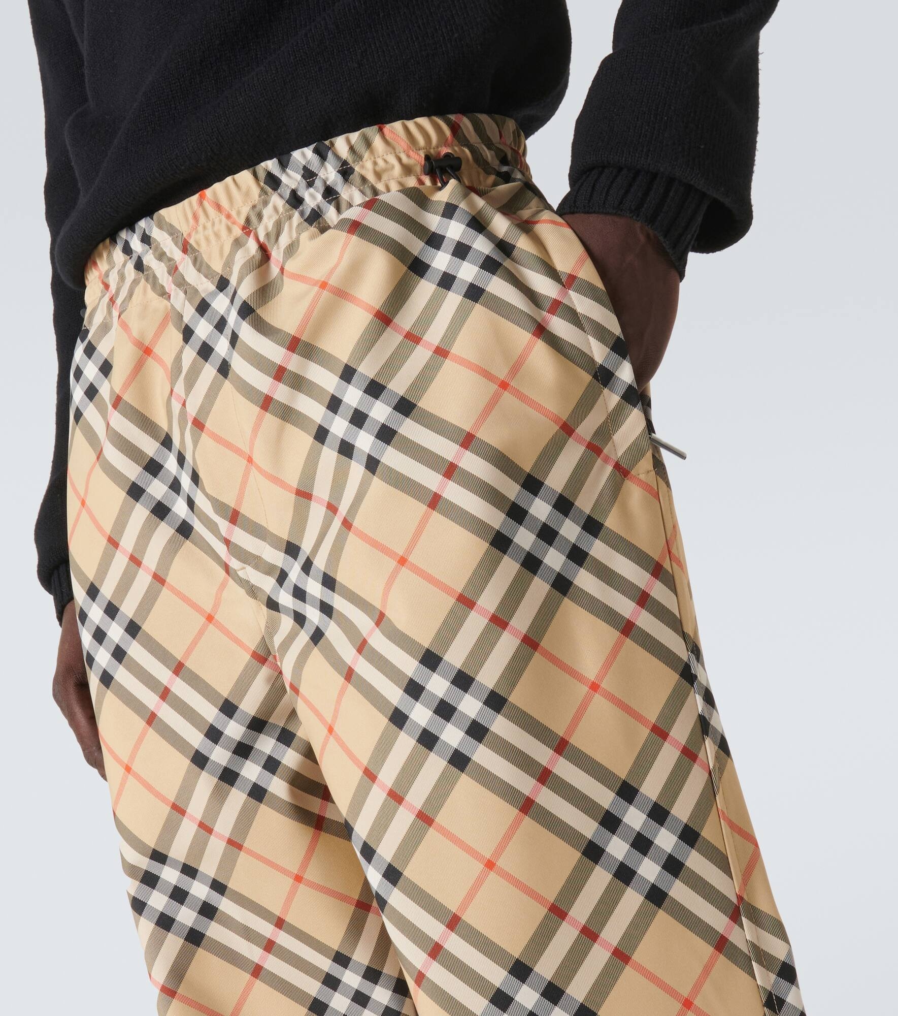 Checked track pants - 5