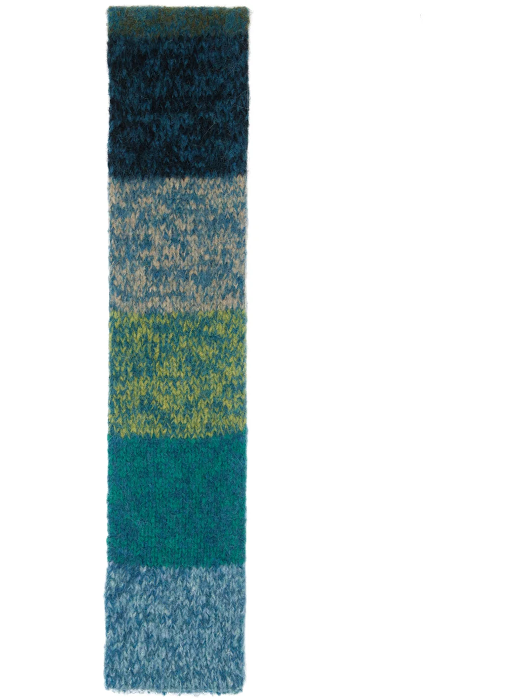 Multicolor Alpaca Scarf - 1